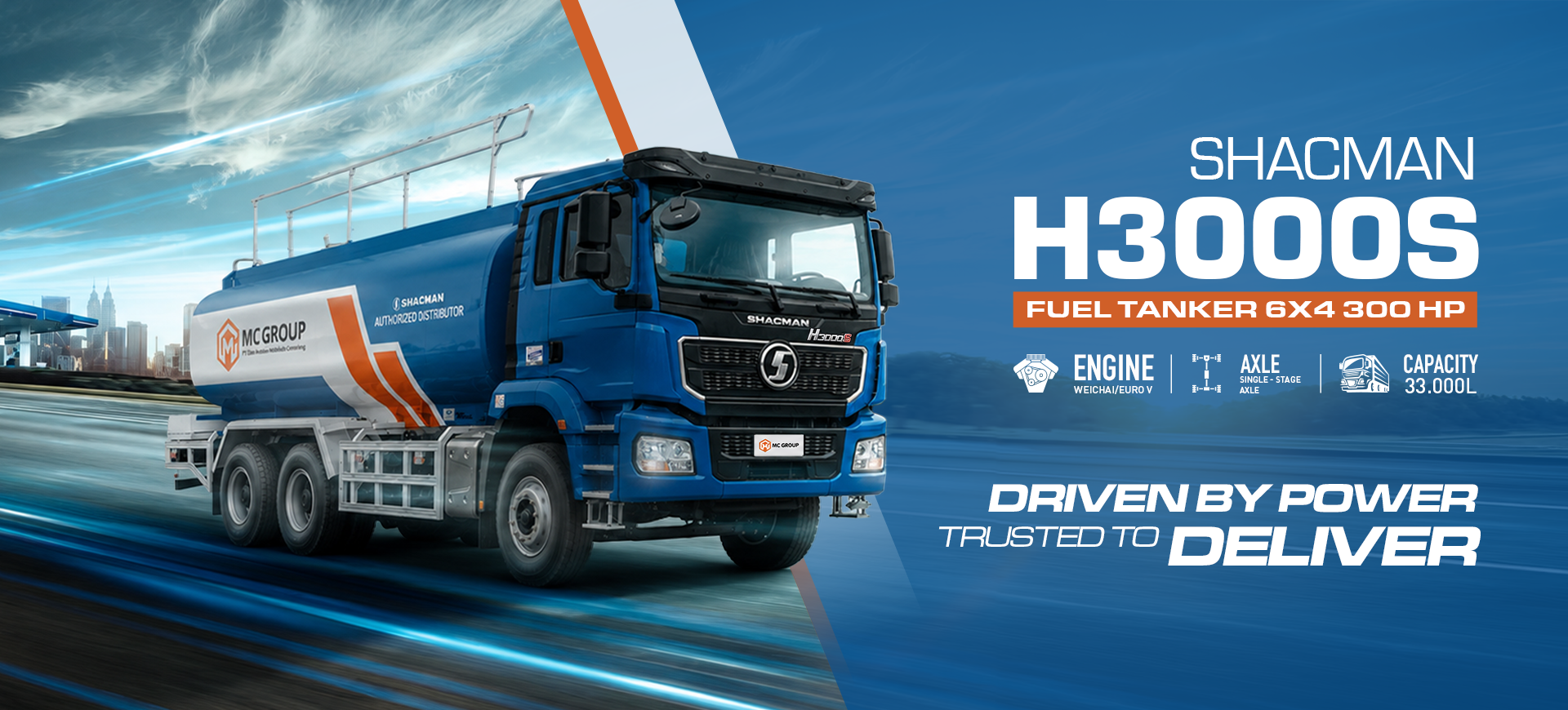 Shacman H3000S Fuel Tanker 6x4 300 HP