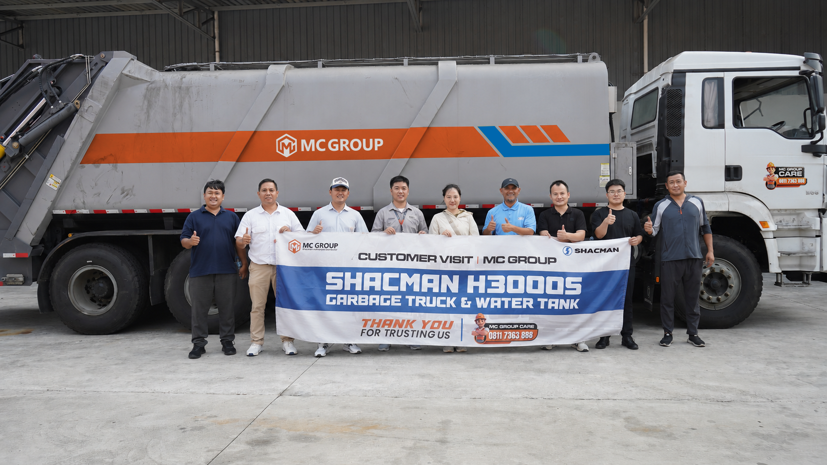 Customer Visit to Our Warehouse